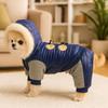 Dog Jumpsuit Waterproof Dog Jacket Warm Windproof Pet Cotton Coat Thickened Winter Dog Clothes Winter Season