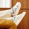 Anta Lifestyle Series Trendy Comfortable Slip Resistant Durable Low Top Skate Shoes Women sneaker White Red Green 922348072-2