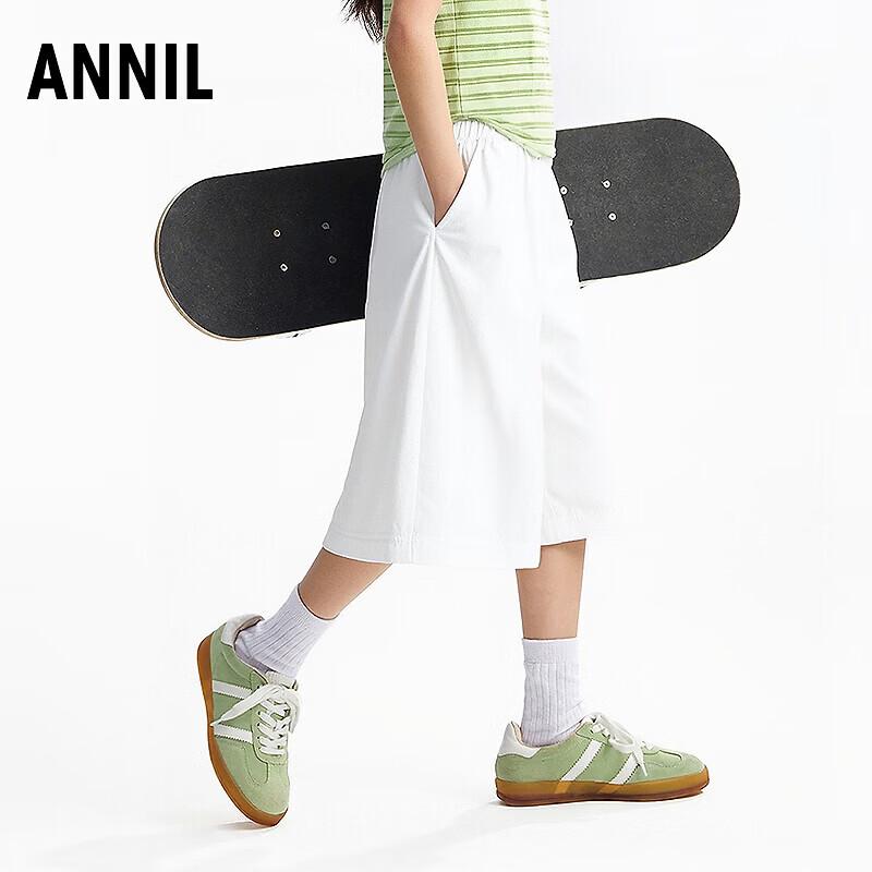 Annil Girls  Full-Waist Capri Pants 140