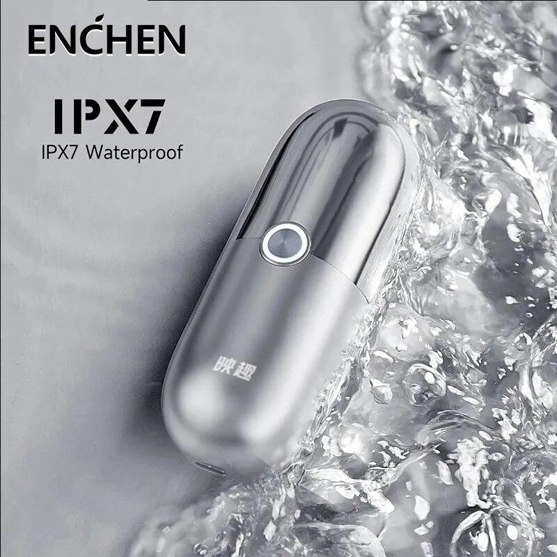 

Xiaomi Youpin ENCHEN X5 Мини-USB-бритва для мужчин IPX7 Водонепроницаемая портативная электрическая перезаряжаемая беспроводная машина для резки бороды для лица