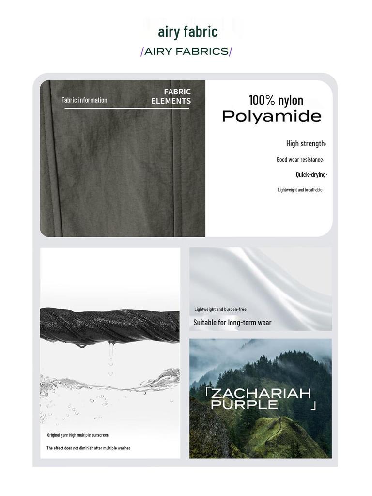 Paul Frank Men's Windproof Water-Repellent Multi-Pocket Cargo Pants