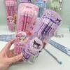 Sanrio Labubu Pencils & Sharpener Set – Creative Student Stationery for Smooth Writing