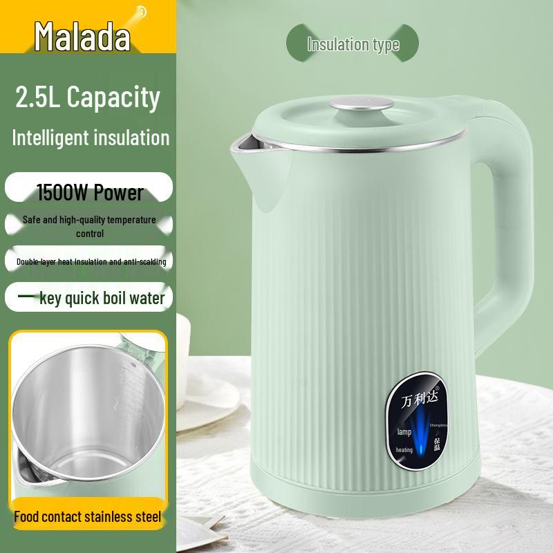 Wanlida Smart Electric Kettle - Keep Warm, Durable, Auto Power-Off, Large Capacity, Temperature Controlled Boiler.