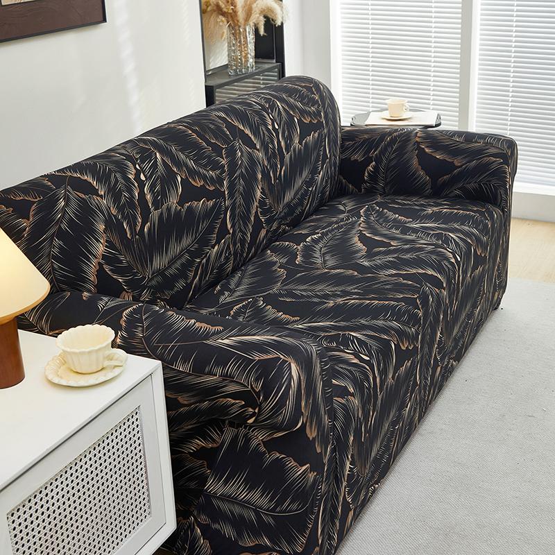 Stretch Sofa Covers for Living Room Anti Slip Soft Couch Cover, Washable Furniture Protector Elastic Bottom for Kids, Pets 1pc