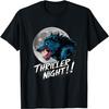 Thriller Night Werewolf and Moonlight Howling T-Shirt