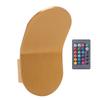 LED Wall Light Aluminium Simple Style LED RGB Warm Light Remote Control Modern Wall Sconces for Office Bedroom Kitchen
