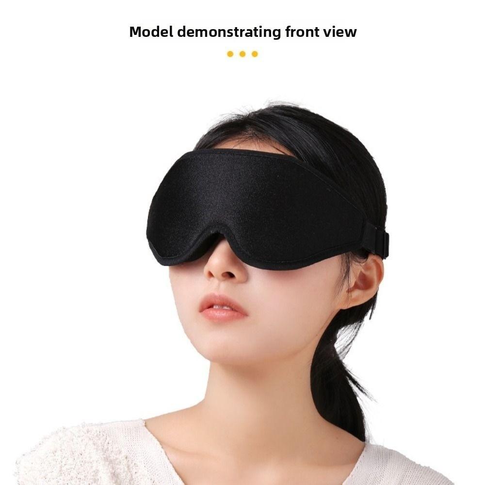 No Pressure 3D Sleep Eye Shade Deep Contoured Blindfold Eyepatch Eye Cover Side Sleepers