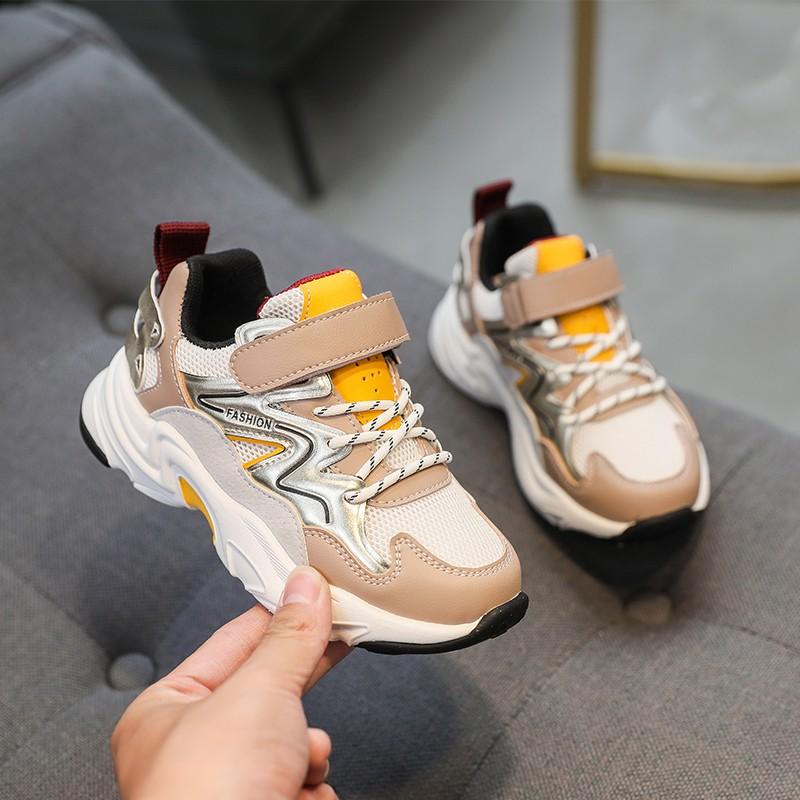 Pink Sneakers For Kids Girlsamp;#; Sports Shoes Newestthicksoled Boysamp;#; Shoes Big Childrenamp;#;S Studentsamp;#; Running Shoes Size