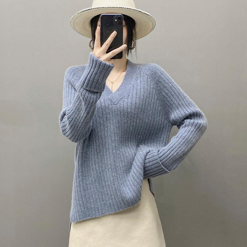 Qinghe 100% Pure Cashmere Women's Sweater - Ultra Soft Luxury Winter Pullover