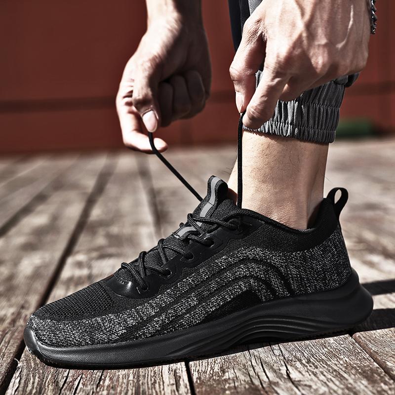 Men 'S Outdoor Running Shoes Soft Sole Breathable Men 'S Sports Shoes Lightweight Comfortable Fashion Men 'S Shoes All -Match
