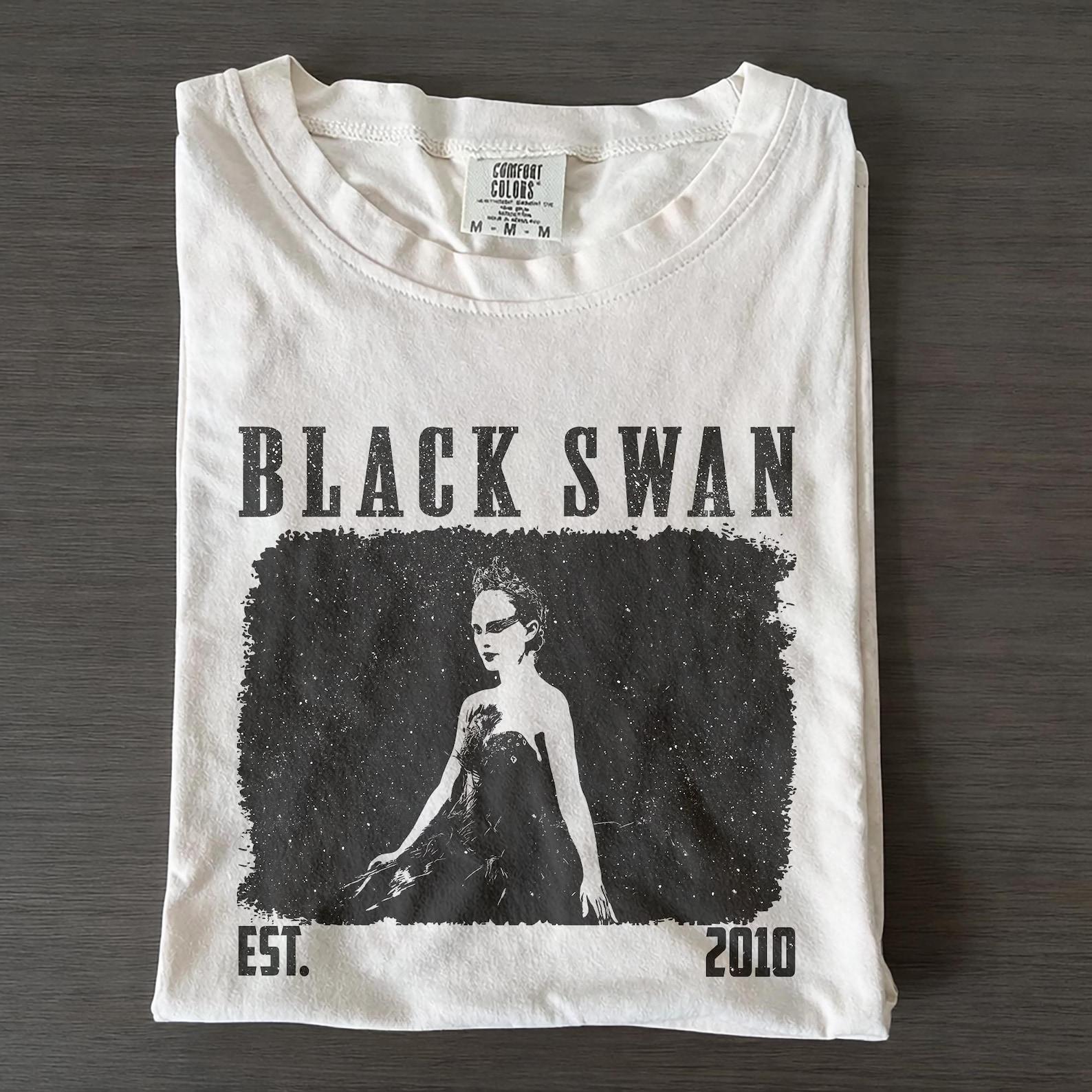 Black Swan Vintage Film Graphic Tee, Comfort Colors Shirt 2XL