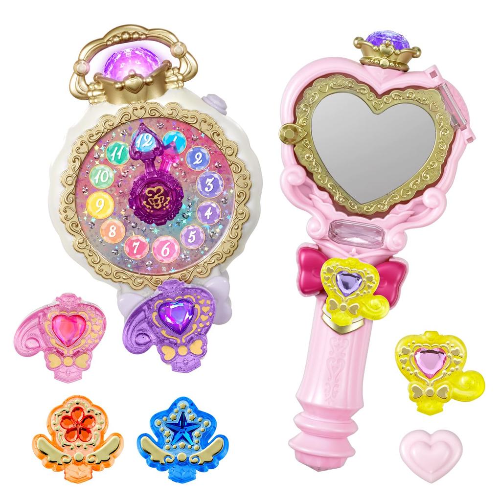 Detective Jewel Cure Watch Mirror Magnifying Glass Set Makoto Jewel and Idol Recommended for Ages 3 and Up [BANDAI] PreCure! & Pre-Kit (Bonus