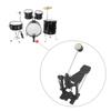 Drum Set Bass Drum Pedal Beater Electronic Drum Set Single Bass Drum Pedal Felt Beater Universal Jazz Drum Accessories