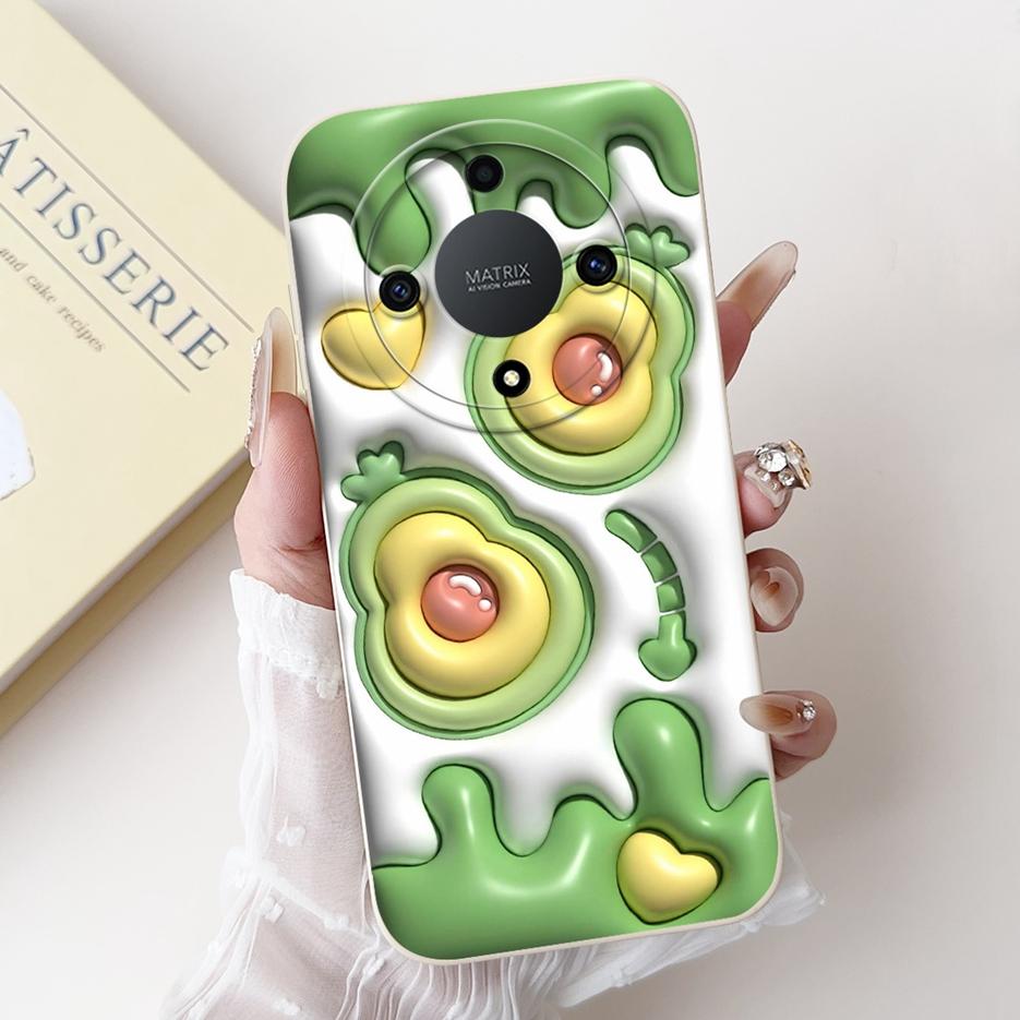 Für Honor X9a Hülle RMO-NX1 Luxus Candy Lackierte Abdeckung Stoßfeste Handyhülle Für Honor Magic5 Lite Magic 5Lite HonorX9a Weiche Taschen