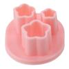 PP Polymer Clay Cutters Pink Polymer Clay Floral & Leaf  Earrings Cutters Accessories