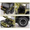 1/32 Wrangler Alloy Diecast Car Models Toy 1941 Rubicon Metal Off-Road Vehicles with Sound Light Car Toys for Children Boys
