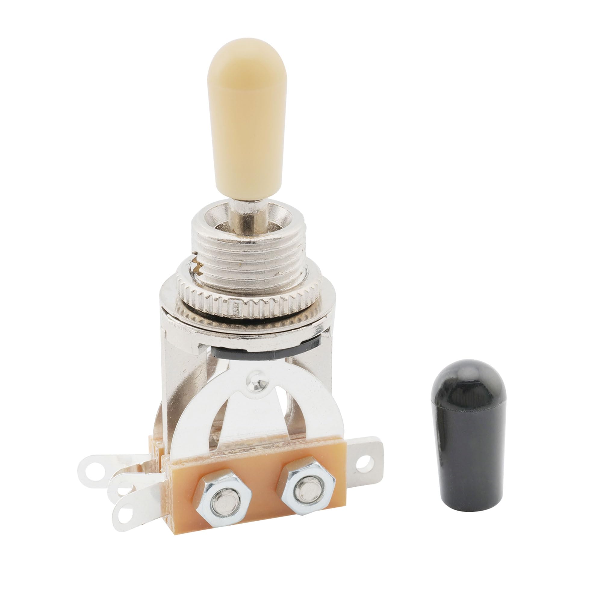 

Musiclily 3-позиционный метрический тумблер короткого типа для гитары Les Paul Cream Knob,