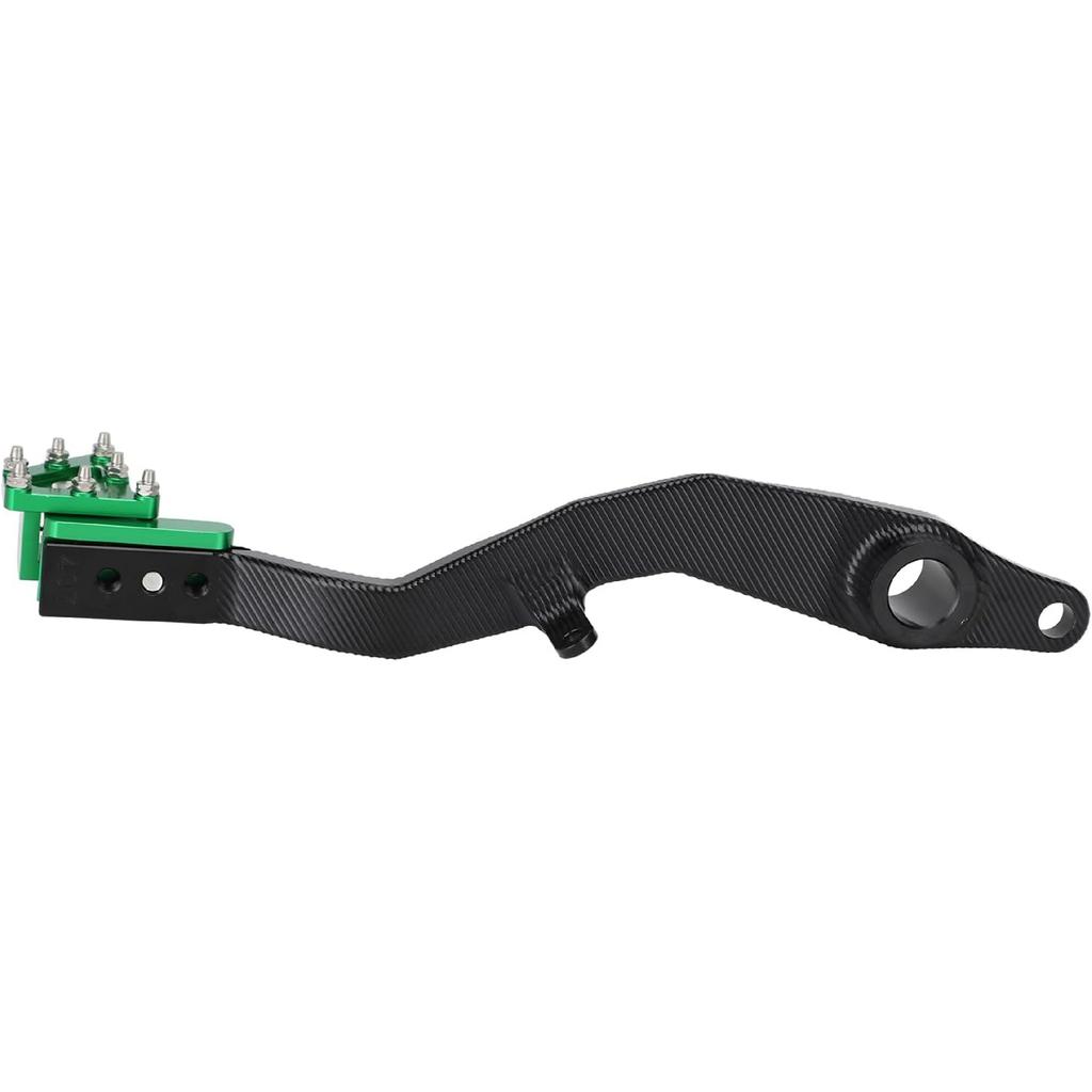 Dirt Bike Foldable Rear Brake Pedal Foot Lever CNC for KLX 140 KLX140 2008-2023 KLX140L 2008-2023 KLX140G 2017-2023 Green