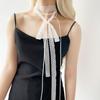 Lace Scarf for Women Long Skinny Belt Necktie Neck Scarf Girls Photo Props Long Neckerchief Skinny Scarf Necktie