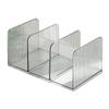 Non-Slip Documents Stand Reusable Desktop Bookshelf Practical Transparent Bookends  Home
