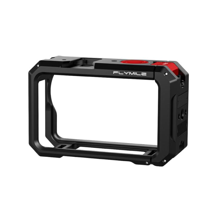 

For DJI Osmo Action 6 Flymile Camera Cage Metal Protective Frame Expansion Case красный