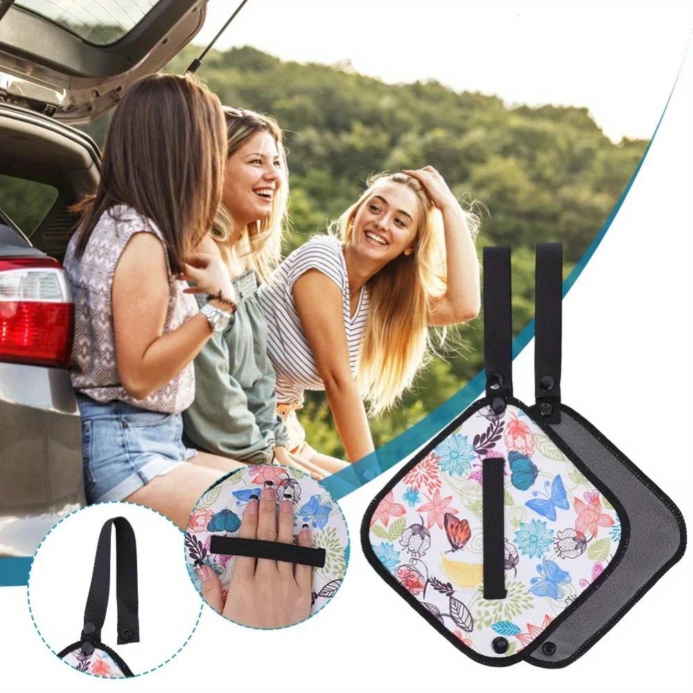 Pee Cloth Reusable Camping Toilet Paper Outdoors Pads for Women who Pee Outdoors Female Urination Solution for Camping Hiking