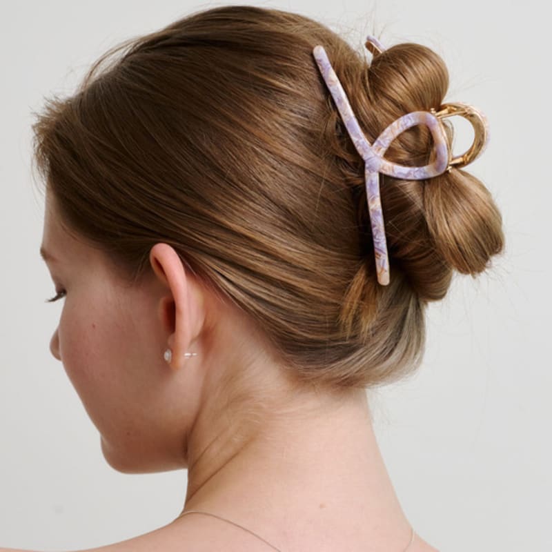 

NUOY Purple Blossom Hair Clip NONE