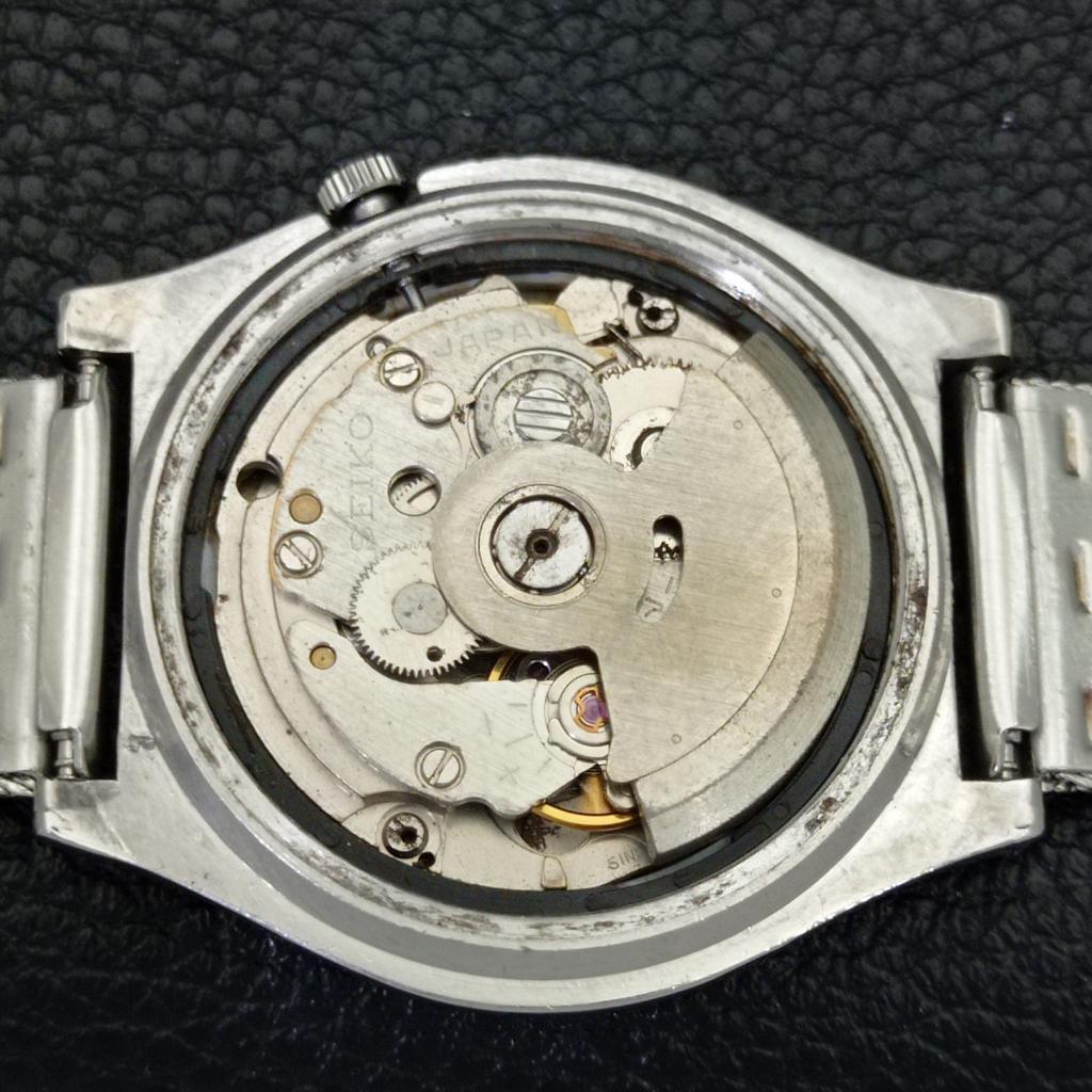 AUTOMATIC VINTAGE SEIKO 5 JAPAN 7009A MENS BLUE COLOR DIAL WATCH A701362-5 R206a-a701362