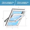 White Color Portable Air Conditioner Windproof Air Conditioner Cover  Air Conditioning Units