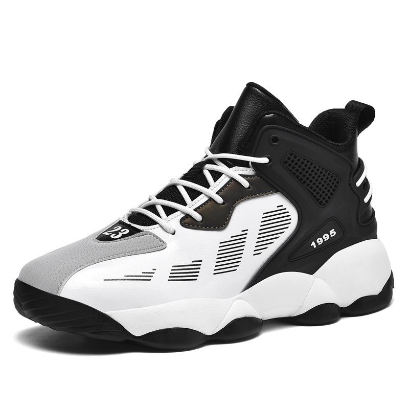 Chaussures de basket-ball et de course montantes extra larges pour homme, taille 48, style papa, automne 2023