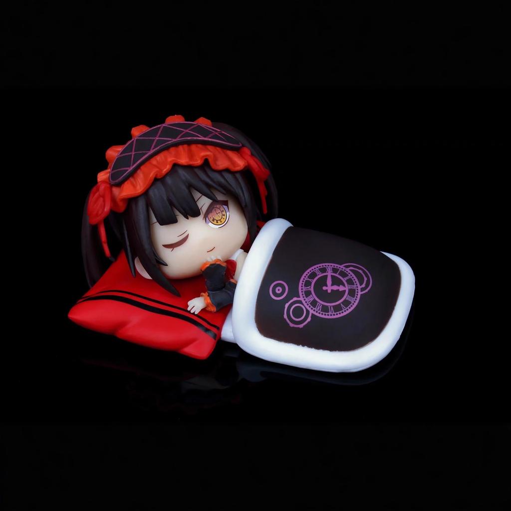 Beautiful Girl Series Q Version, Sleeping Position, Joan of Arc Dome Sister Rem Seba Crazy Three Beans, Ornament, Boxed Figure