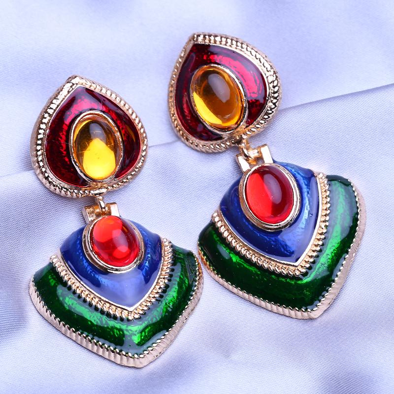 

FEEYOO длинные серьги для женщин, популярные модные серьги, ювелирные изделия A