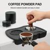 Coffee Mashing Pad Manual Coffee Silicone Pad Powder Press Anti-slip Mat Masticating Clip/Pad Coffee Accessories Barista Tools