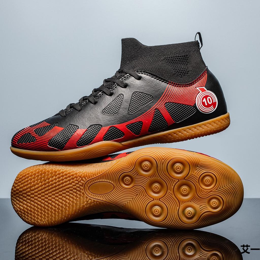Women's football shoes high 2025 autumn new long and short nail sneakers large size sports