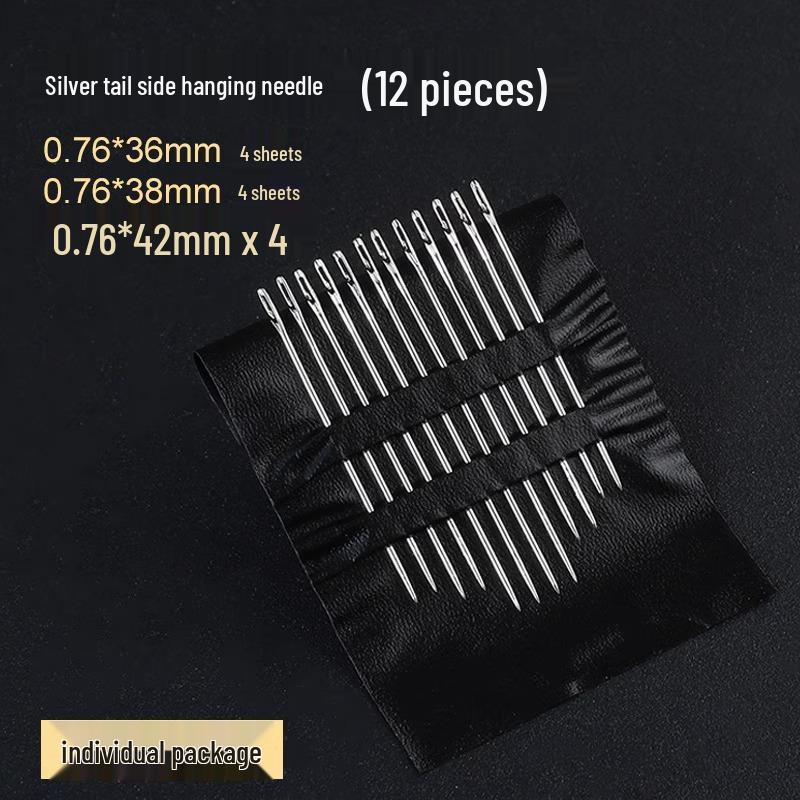 Elderly-Friendly Threadless Sewing Needles for Handmade Clothes