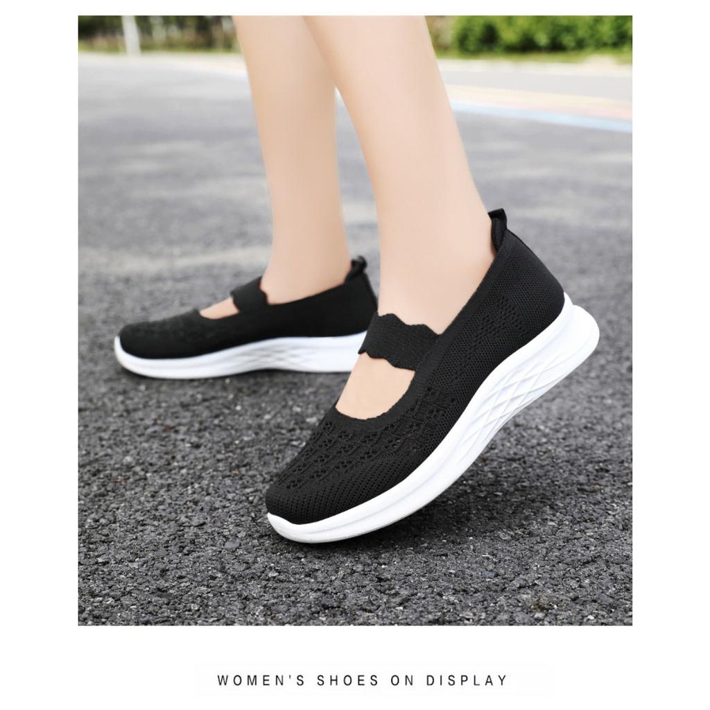 Dam Sommarnya Flätade Ihåliga Nät Skor, Tygskor, Mode Skor