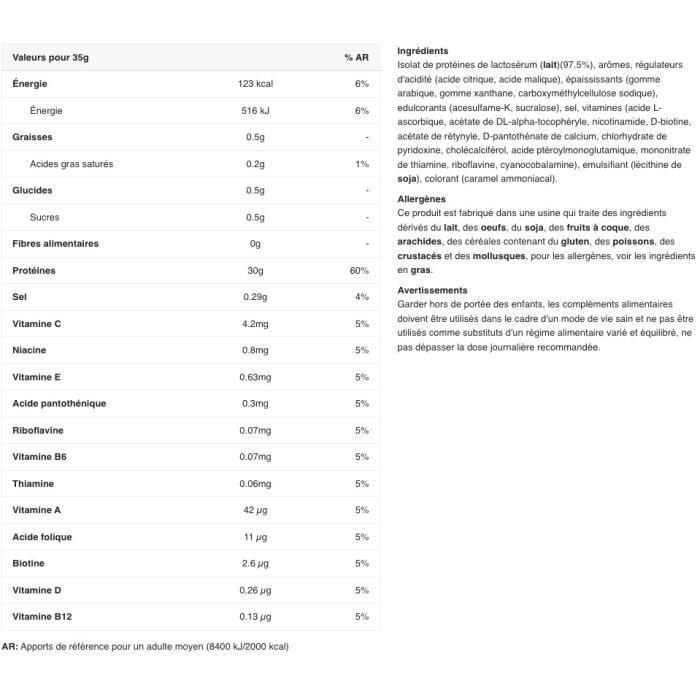 Whey isolate olimp sport nutrition - pure whey isolate 95 - chocolate 600g