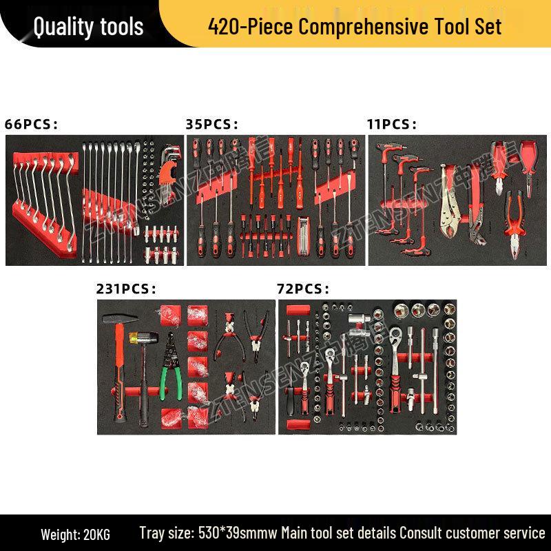 Zhongtengxin Multi-Functional Tool Cabinet & Bicycle Repair Workstation