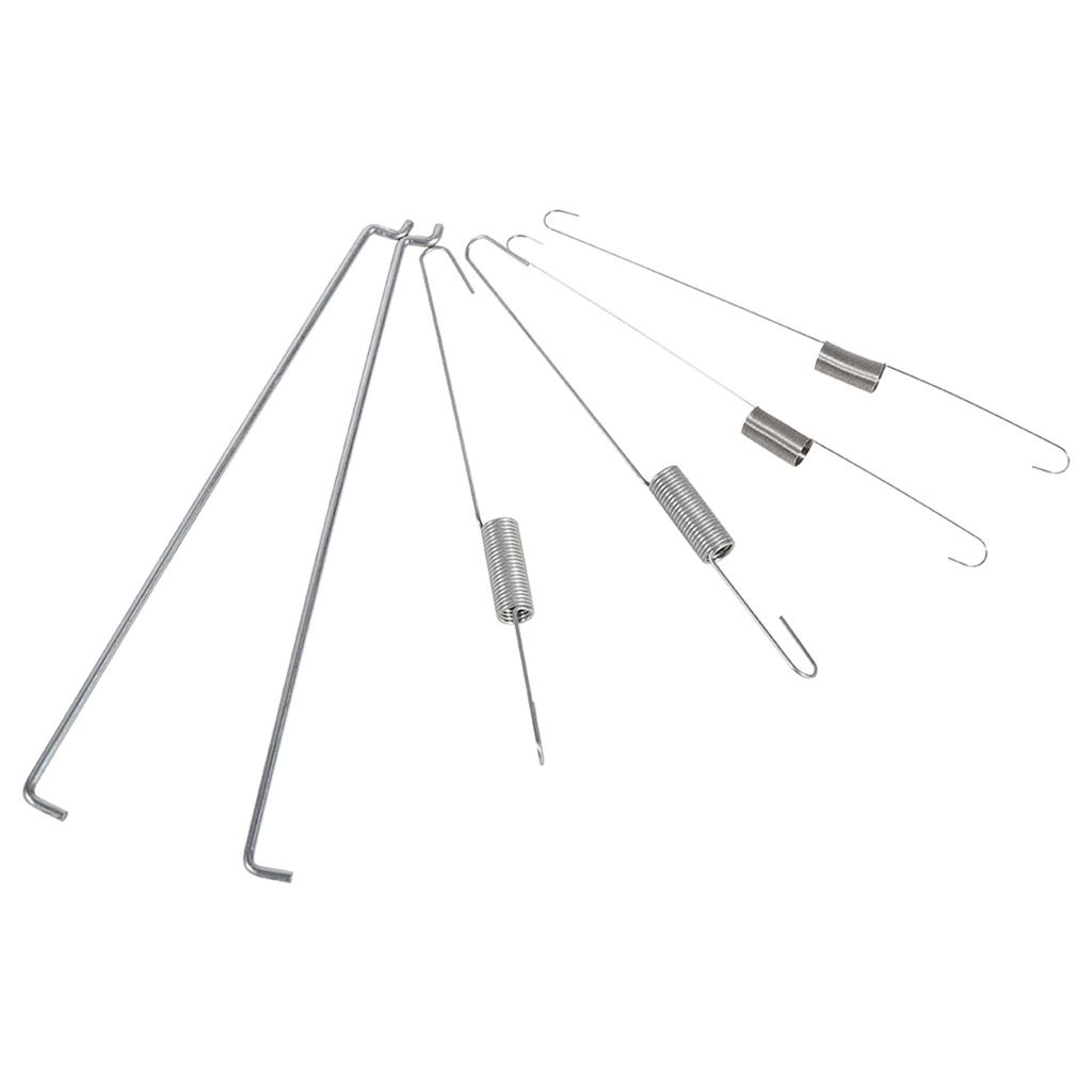 Return Spring, 2 Sets Throttle Return Spring Kit Part for Husqv Link Rod GX140 GX160 GX200 Ing   Tiller Speed Control Governor