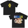 Rapper Eladio Carrion 2026Spring and Summer New Fashion Graphics TShirt Men Hip Hop Summer High Quality Tshirt Aesthetic Trendy