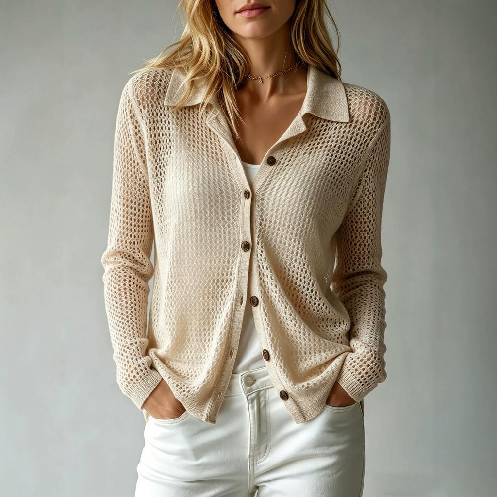 Women's Cardigan, Loose Fit
