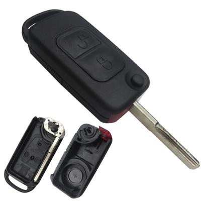 Flip Folding Uncut Blade Key Shell Case for Mercedes Benz SLK E113 A