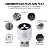 New USB LED Car Light Auto Interior Atmosphere Light For Mitsubishi ASX I200 Outlander Pajero Eclipse Lancer