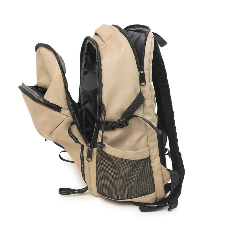 Leichter Nylon-Rucksack für Damen & Herren – Wasserdichtes Outdoor-Design mit mehreren Taschen, Ideal zum Wandern und Reisen