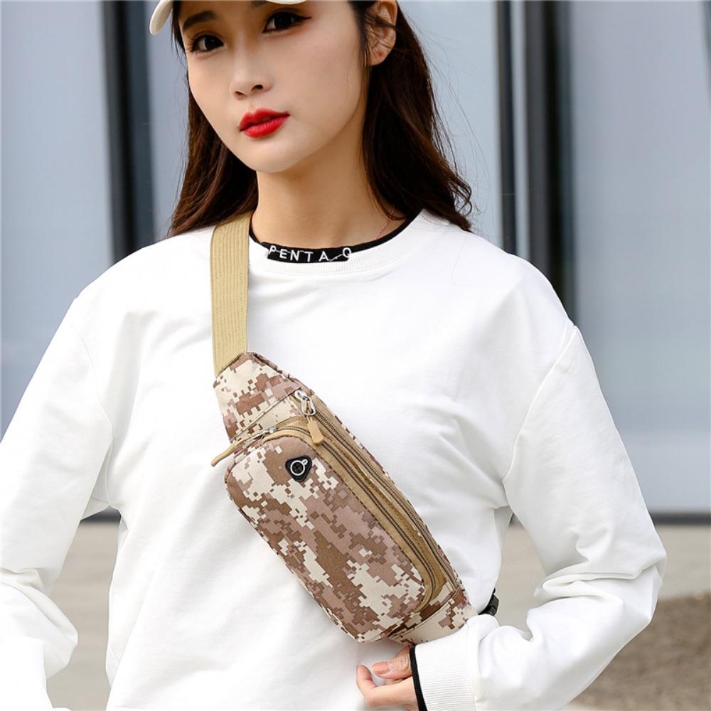 Waterproof Waist Pouch Wear Resistant Waist Bag Fanny Pack Shoulder Belt Bags Hiking