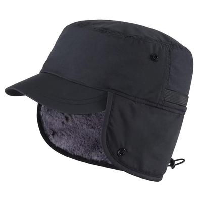 Conectaile Unisex Ohrenschützer Mütze für Kalte Arbeit Schwarz Herren, Winter, Outdoor, Wetter, Radfahren, Warm, Wasserdicht, Mütze,