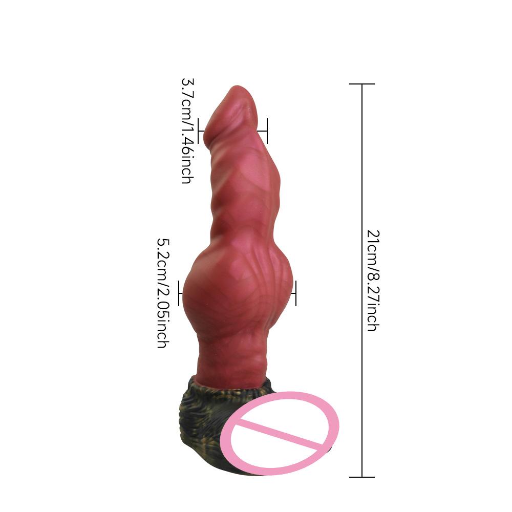 Silicone Monster Penis, Large Suction Cup Vaginal and Anal Plug Dilator, Masturbator, Unisex Adult Sexy Sex Toys, Sex Toys 18+