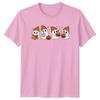 Cute Ghosts Halloween Autumn Graphic Unisexs TShirt Unisexs Tee Unisex Spooky Fun