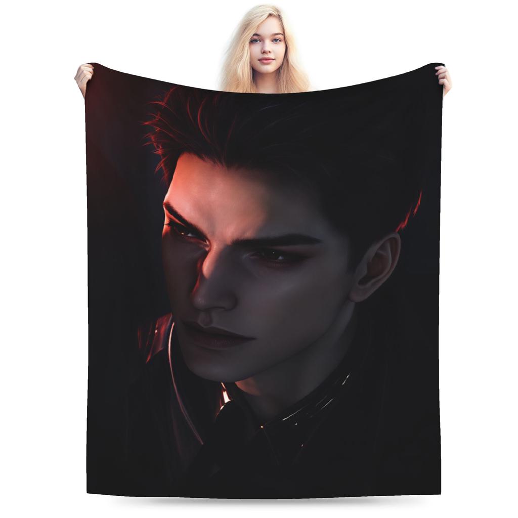 Valko Blanket Comfortable Love And Deepspace Throw Blanket Winter Adults Home Decor Travel Office Bedspread