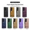 Crystal Shield Leather Magnetic Stand Case for Samsung Z Fold7 - Full Coverage, Drop-Proof Protection